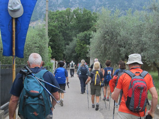 Stage 6 the Franciscan Protomartyrs' Way pilgrimage from Cesi to Terni